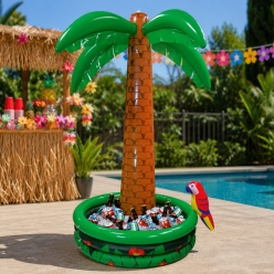 Giant 6 Foot Inflatable Palm Tree Cooler